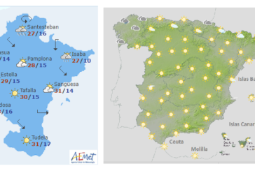 El tiempo hoy domingo