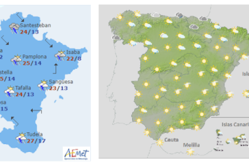 El tiempo para hoy miércoles