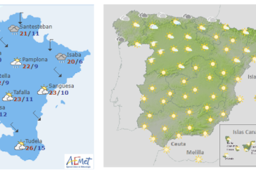 El tiempo hoy lunes