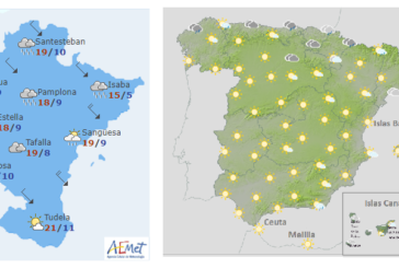 El tiempo hoy martes