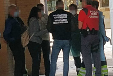 7 detenidos este fin de semana en Navarra, un hombre se encierra con su hija menor en Artica