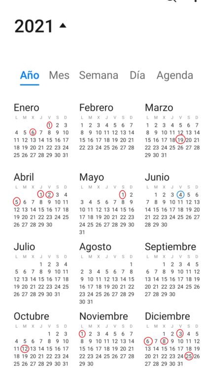 Calendario laboral y días festivos en Navarra para 2021