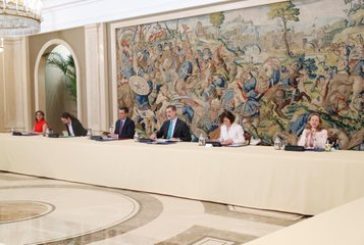 El Rey preside en el Palacio de la Zarzuela la reunión del Consejo de Seguridad Nacional (CSN)