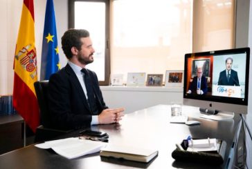 Casado tiende la mano a Sánchez para hacer política constructiva y en positivo en el País Vasco y el resto de España
