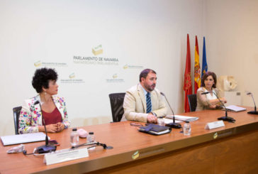 El Presidente del Parlamento de Navarra presenta la Memoria del primer año de la X legislatura