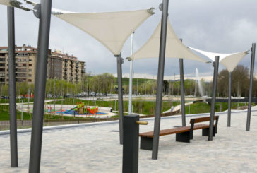 Los parques infantiles del bulevar de Iturrama y del Lago de Mendillorri contarán con cubiertas de lona
