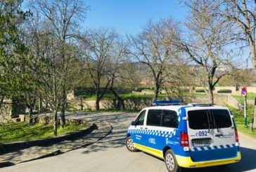 4 accidentes de tráfico y un accidente laboral de un trabajador de 44 años en Pamplona