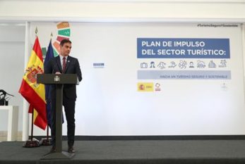 Sánchez apela a la “unidad” para impulsar España en la presentación del plan de 4.250 millones para el turismo