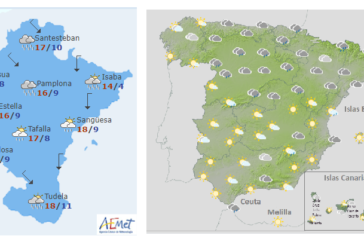 El tiempo hoy domingo