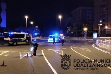 12 siniestros en Pamplona y 4 denunciados por dar positivo en alcohol y en drogas