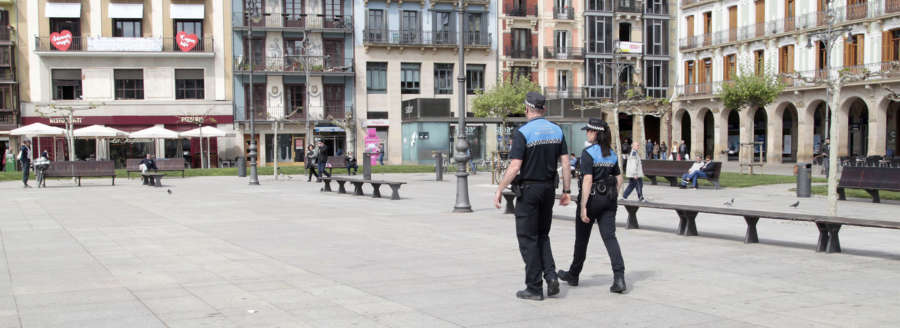 Policía Municipal establecerá el 6 de julio 14 puntos de control de acceso en seis zonas del centro de Pamplona