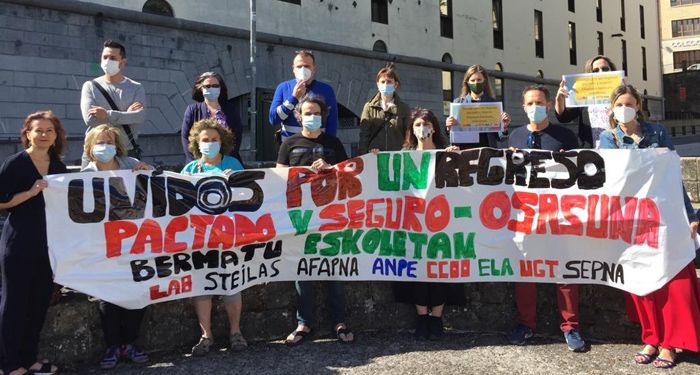 Los sindicatos de Educación en Navarra denuncian la «imposición» y estudian movilizaciones