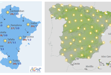 El tiempo hoy sábado
