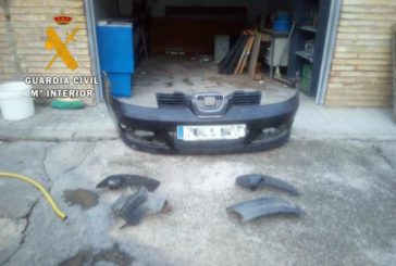 Detenidos por robar el paragolpes de un vehículo en San Adrián, Navarra