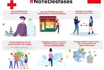 Cruz Roja invita a la responsabilidad individual y colectiva  en las #NoFiestas