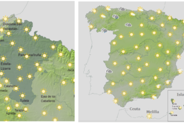 El tiempo hoy jueves con riesgo de altas temperaturas