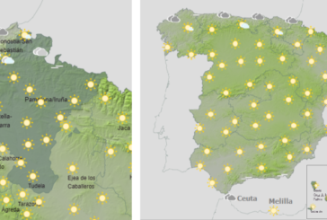 El tiempo para hoy miércoles