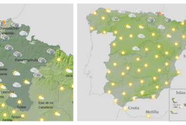 El tiempo para hoy domingo