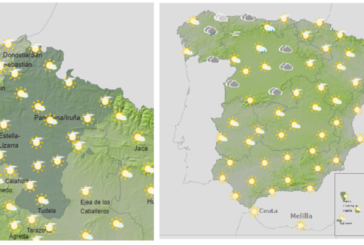 El tiempo para hoy lunes