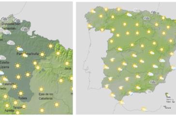 El tiempo hoy martes