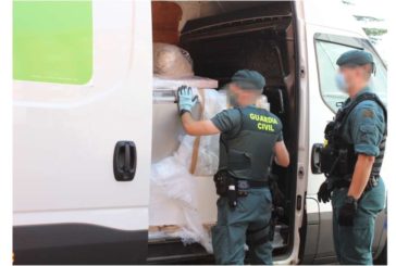 Interceptada una furgoneta con 92 kg. de marihuana en el peaje de Imárcoain (Navarra)
