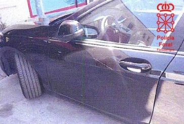 Detenido en Tafalla por daños en un vehículo