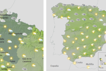 El tiempo para hoy lunes