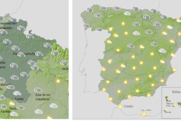 El tiempo para hoy sábado