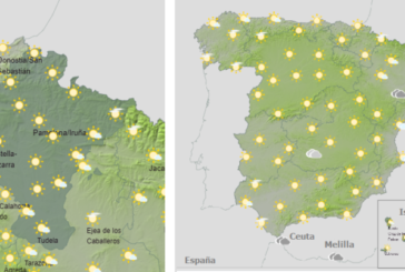 El tiempo para hoy miércoles