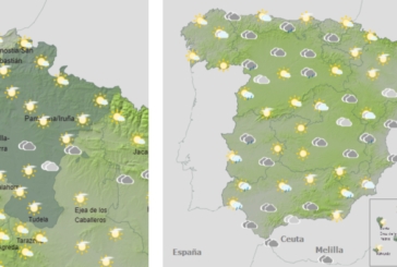 El tiempo para hoy jueves