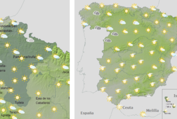 El tiempo hoy martes