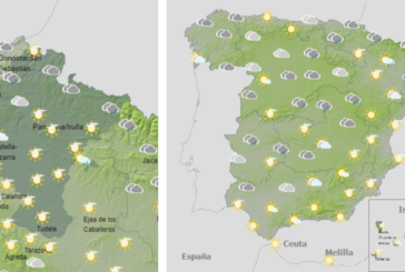 El tiempo para hoy jueves