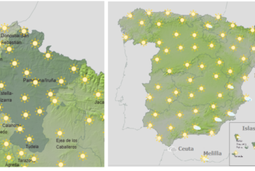 El tiempo para hoy miércoles