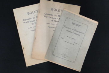 El Archivo de Navarra dedica su microexposición de octubre al Boletín de la Comisión de Monumentos