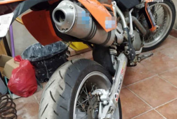 Detenido un joven por el robo de una moto en Valtierra