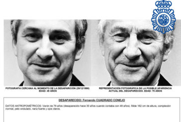 La Policía Nacional solicita colaboración para localizar a una persona desaparecida hace 30 años