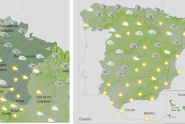 El tiempo para hoy domingo con viento fuerte en el litoral Cantábrico