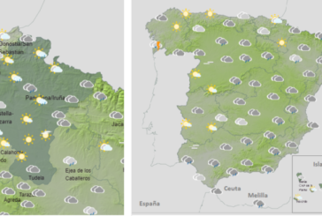 El tiempo para hoy miércoles con riesgo por lluvias