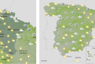 El tiempo para hoy viernes