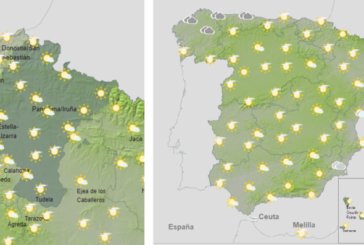 El tiempo para hoy jueves