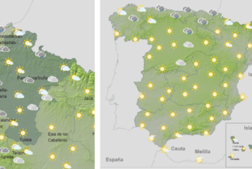 El tiempo para hoy jueves