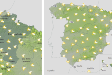 El tiempo para hoy lunes