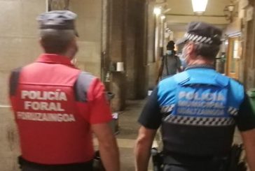 Denunciadas en Pamplona 8 personas por botellón y 7 por organizar una fiesta en un domicilio