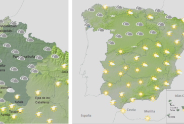El tiempo para hoy martes