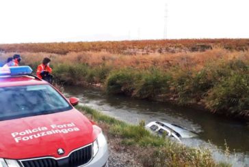 Traslados al Hospital de Tudela tras caer al Canal de Lodosa