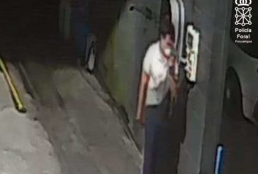 Detenido tras robar de madrugada en un concesionario de coches en Pamplona