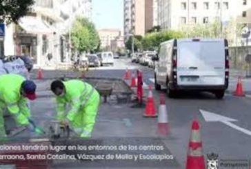 Pamplona mejora la seguridad y la movilidad en el entorno de cinco centros escolares de la capital
