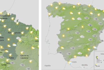 El tiempo para hoy sábado
