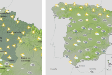 El tiempo para hoy jueves