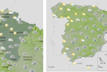 El tiempo para hoy viernes